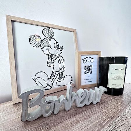 Beautiful Apartment * Parking* Disneyland 10 Min มองต์เตฮวา ภายนอก รูปภาพ